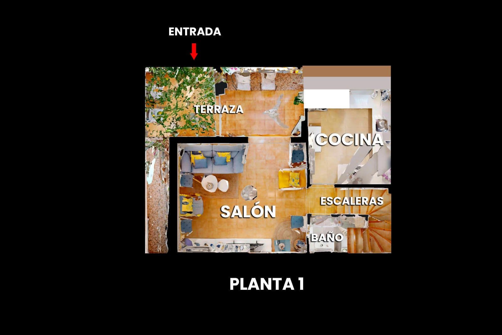 Adosado en venta en Calle Islas Baleares Plano