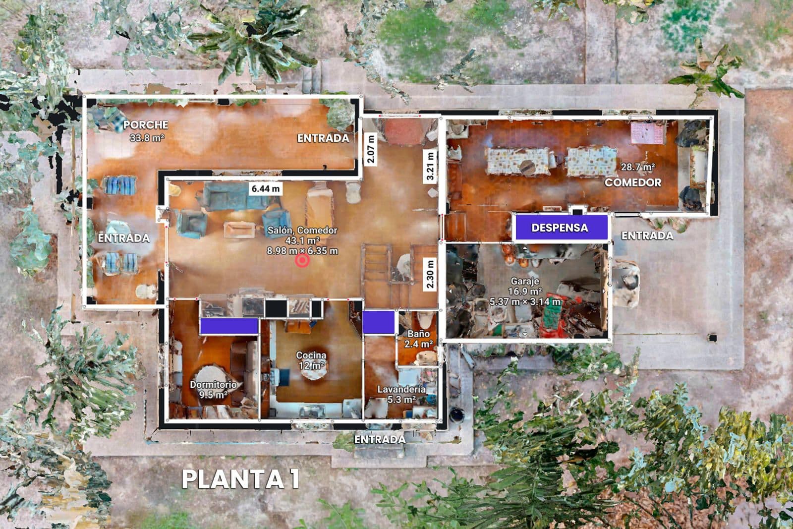 Chalets Independient en venta en Calle Galatea Plano