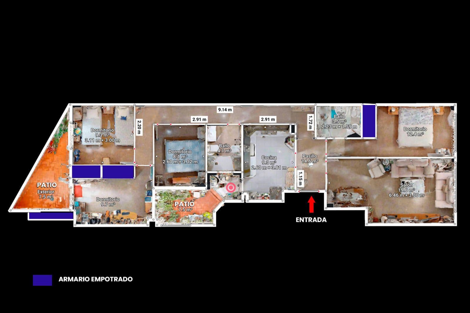 Piso en venta en Calle Luis Braille Plano