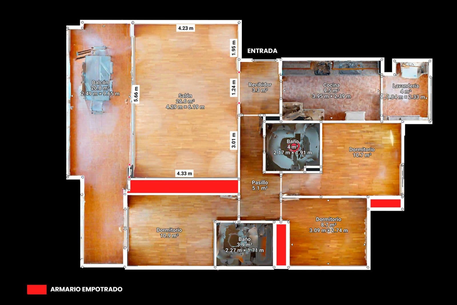 Piso en venta en Calle Nadadora Carmen Soto Plano