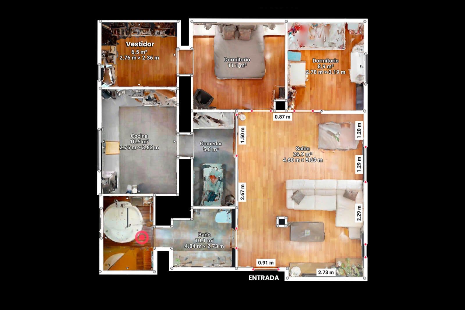 Piso en venta en Calle Jacinto Benavente Plano