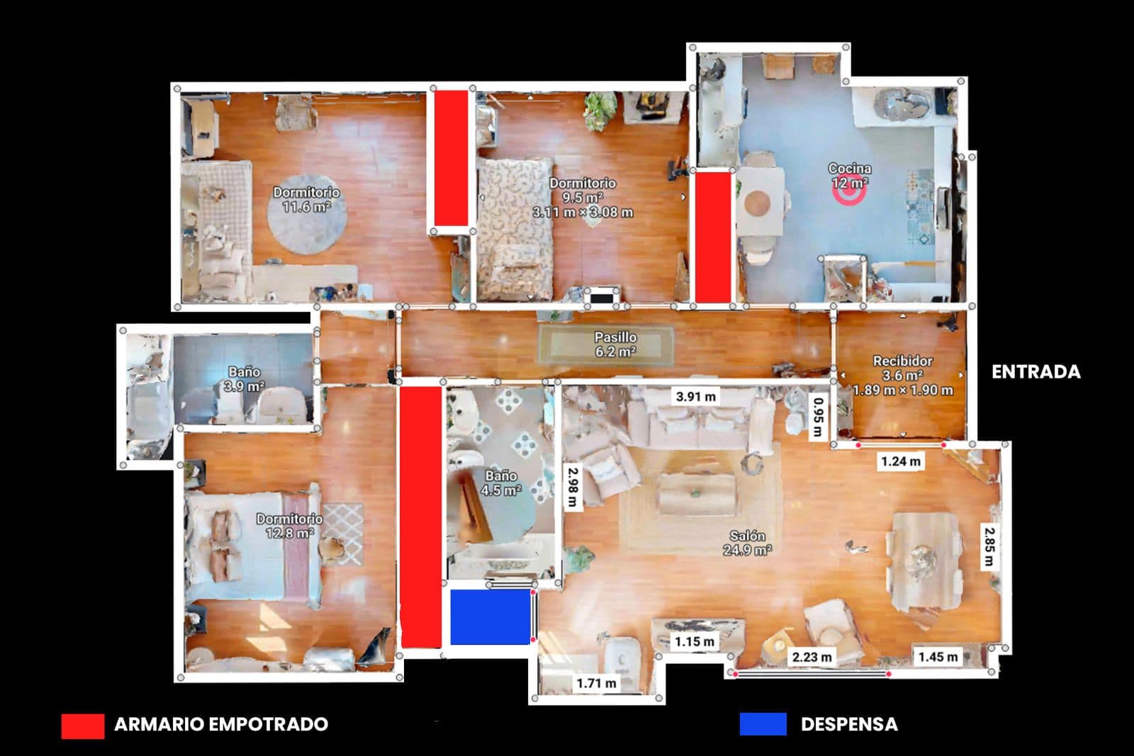 Piso en venta en Calle Actor Arturo Lledó Plano
