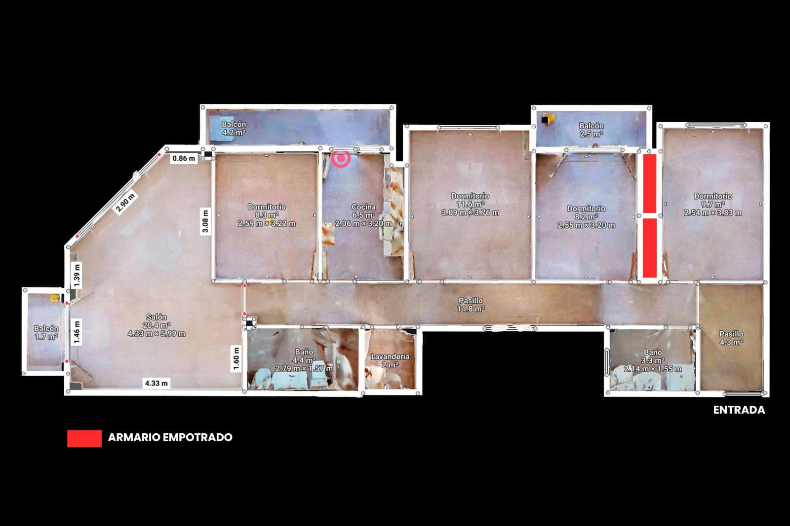 Piso en venta en Calle Tibi Plano