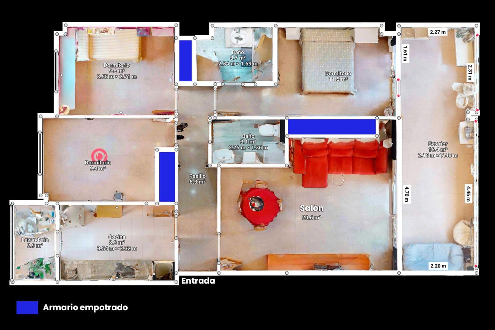 Piso en venta en Avenida Deportista Miriam Blasco Plano