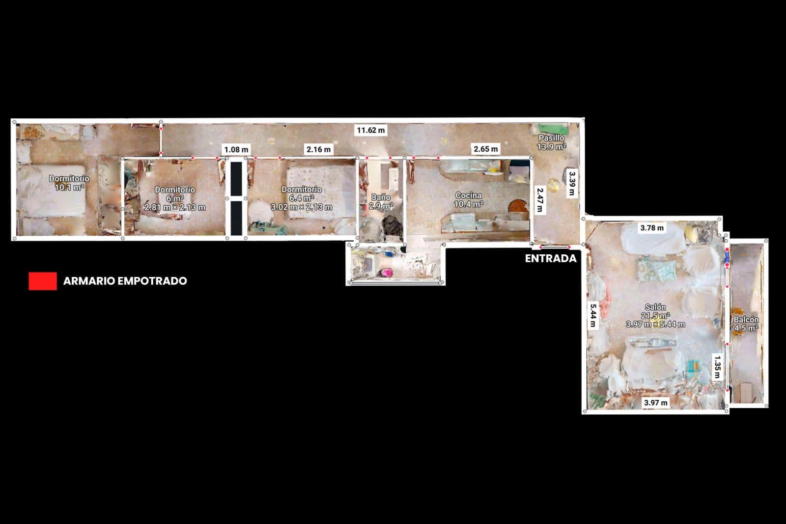 Piso en venta en Plaza del Sol Plano