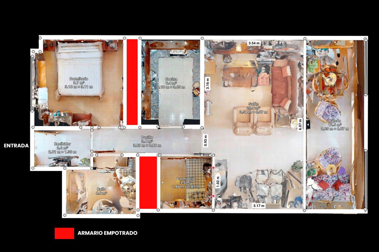 Piso en venta en Calle Diosa Tanit Plano