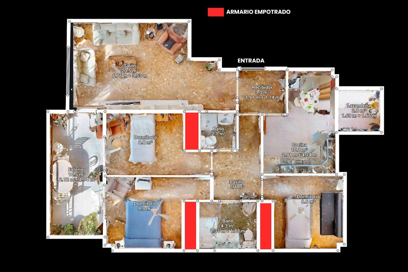 Piso en venta en Avenida Almadraba Plano