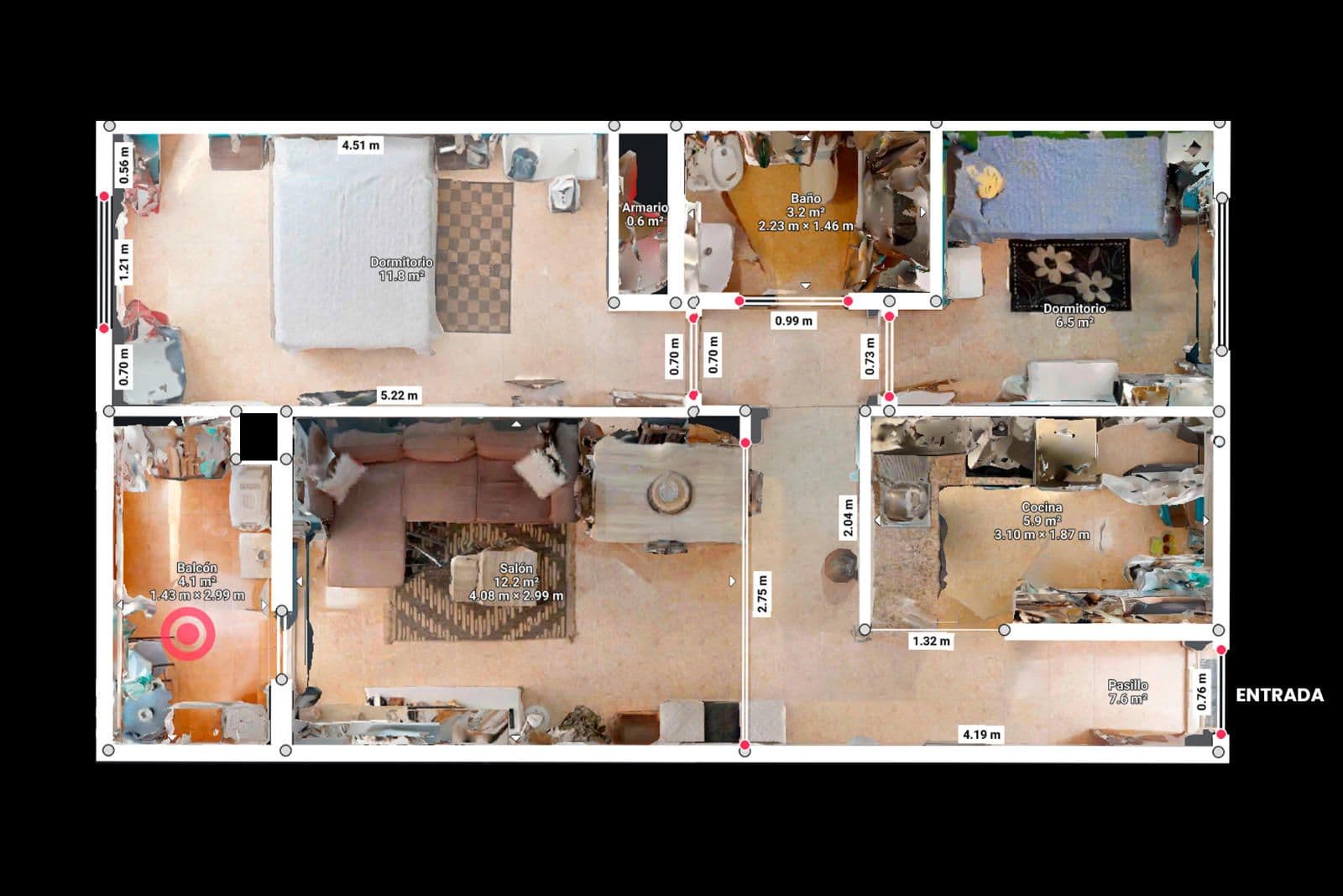 Piso en venta en Calle San Luis Plano